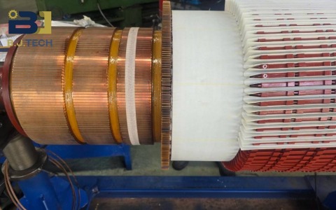 เปลี่ยน commutator DC Moter
